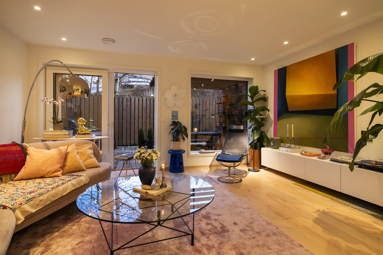 Kveldsstemning Galleribilde