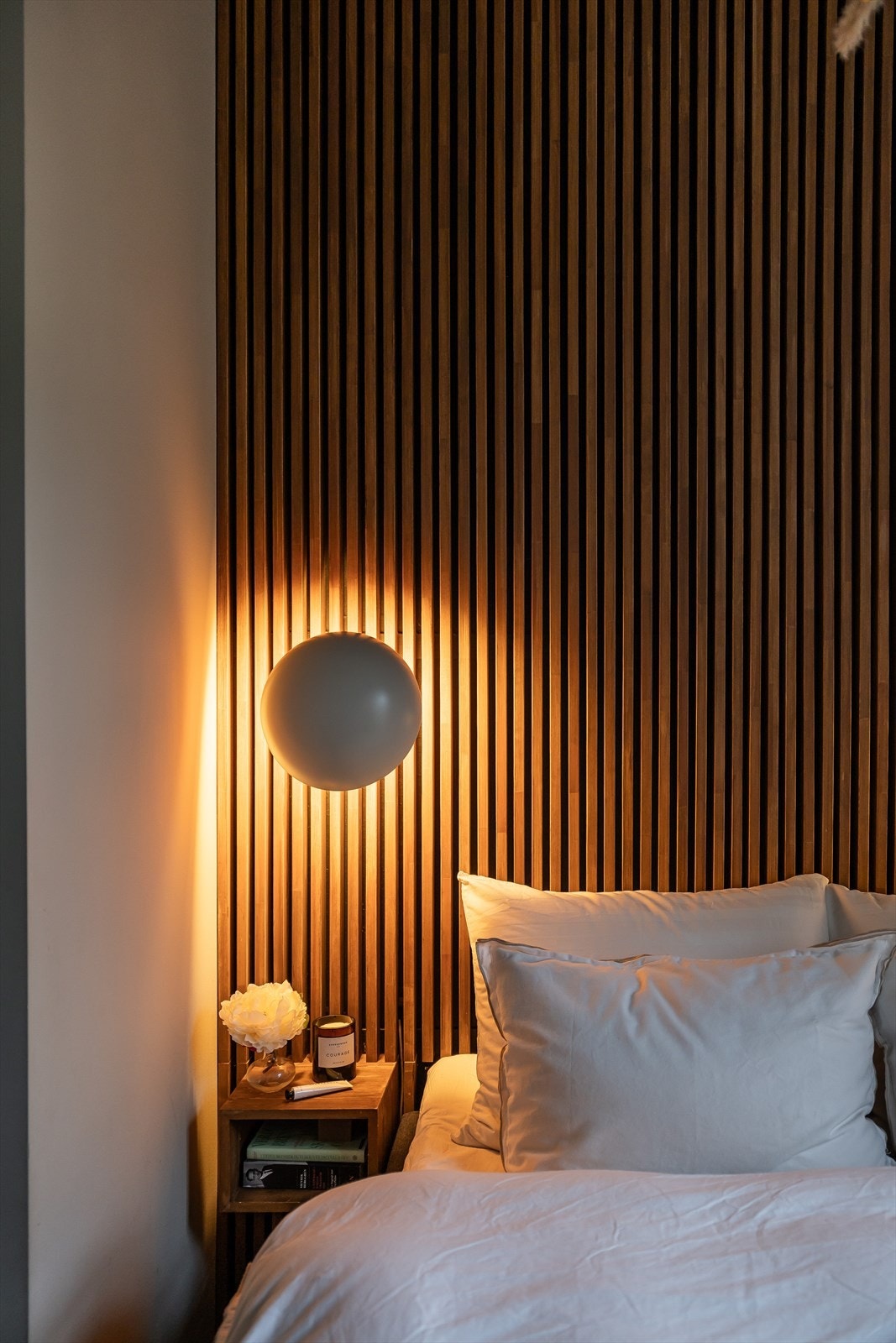 Stilig spilevegg som gir rommet det lille ekstra! Galleribilde