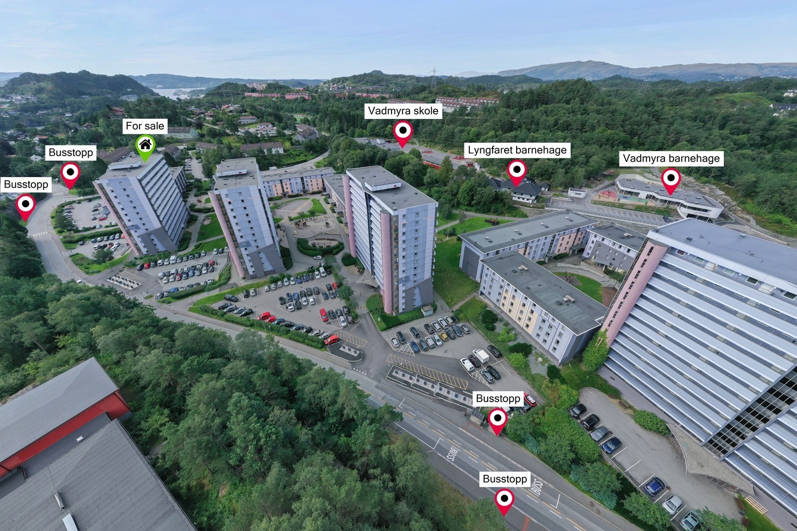 Område og beliggenhet Galleribilde