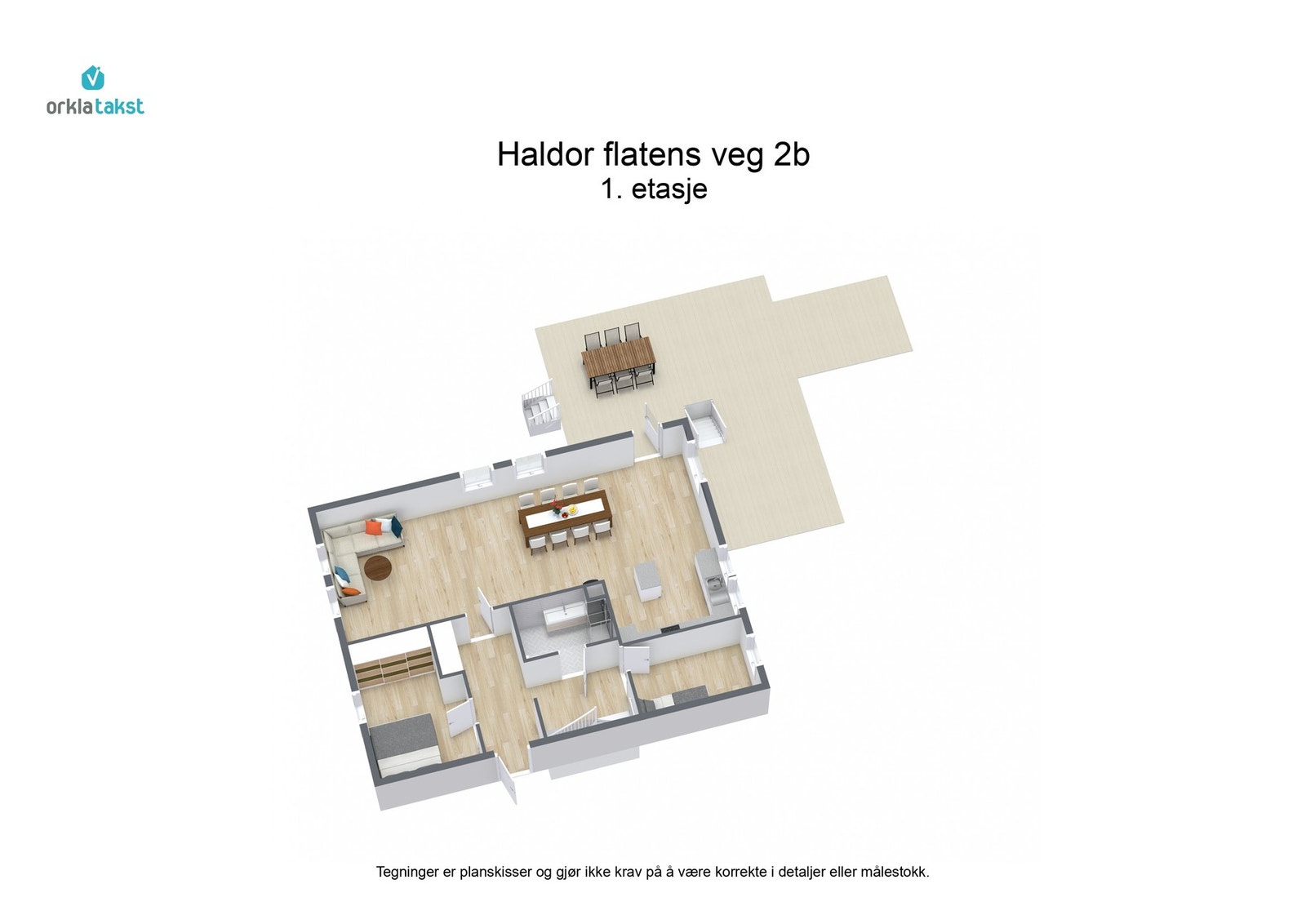 Planskisse Galleribilde