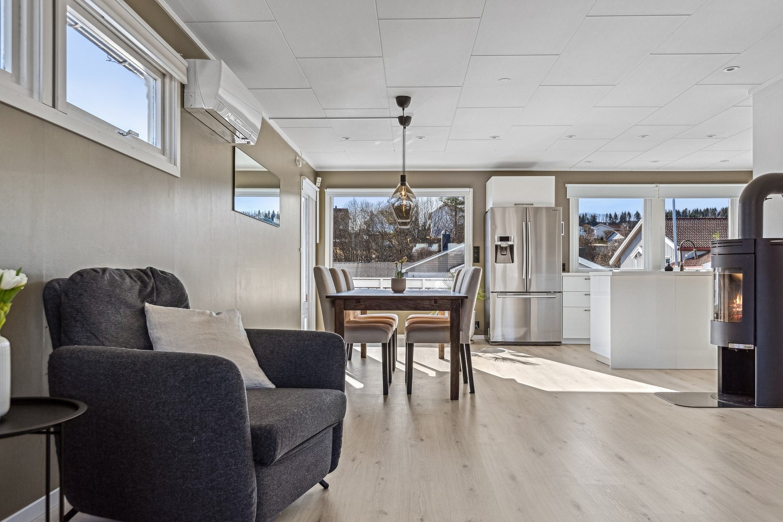 De fleste overflatene i boligen er oppgradert de siste årene. Galleribilde