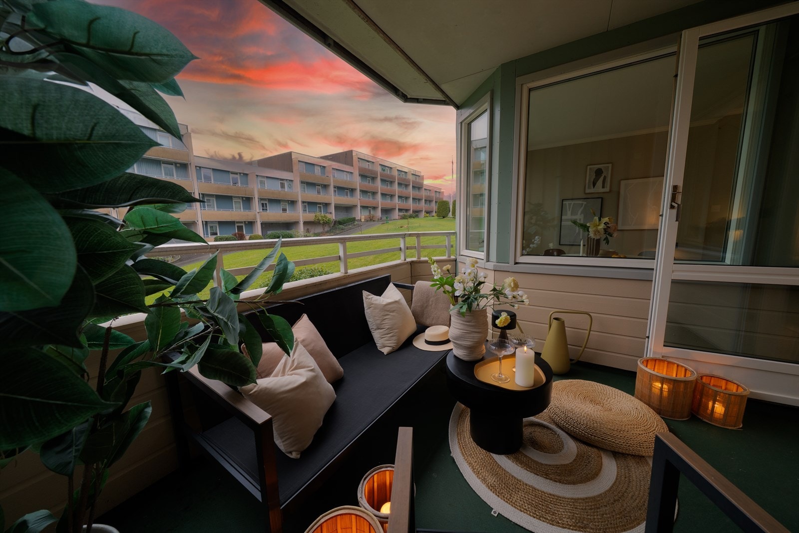 - God plass til ønsket utemøblement - Galleribilde