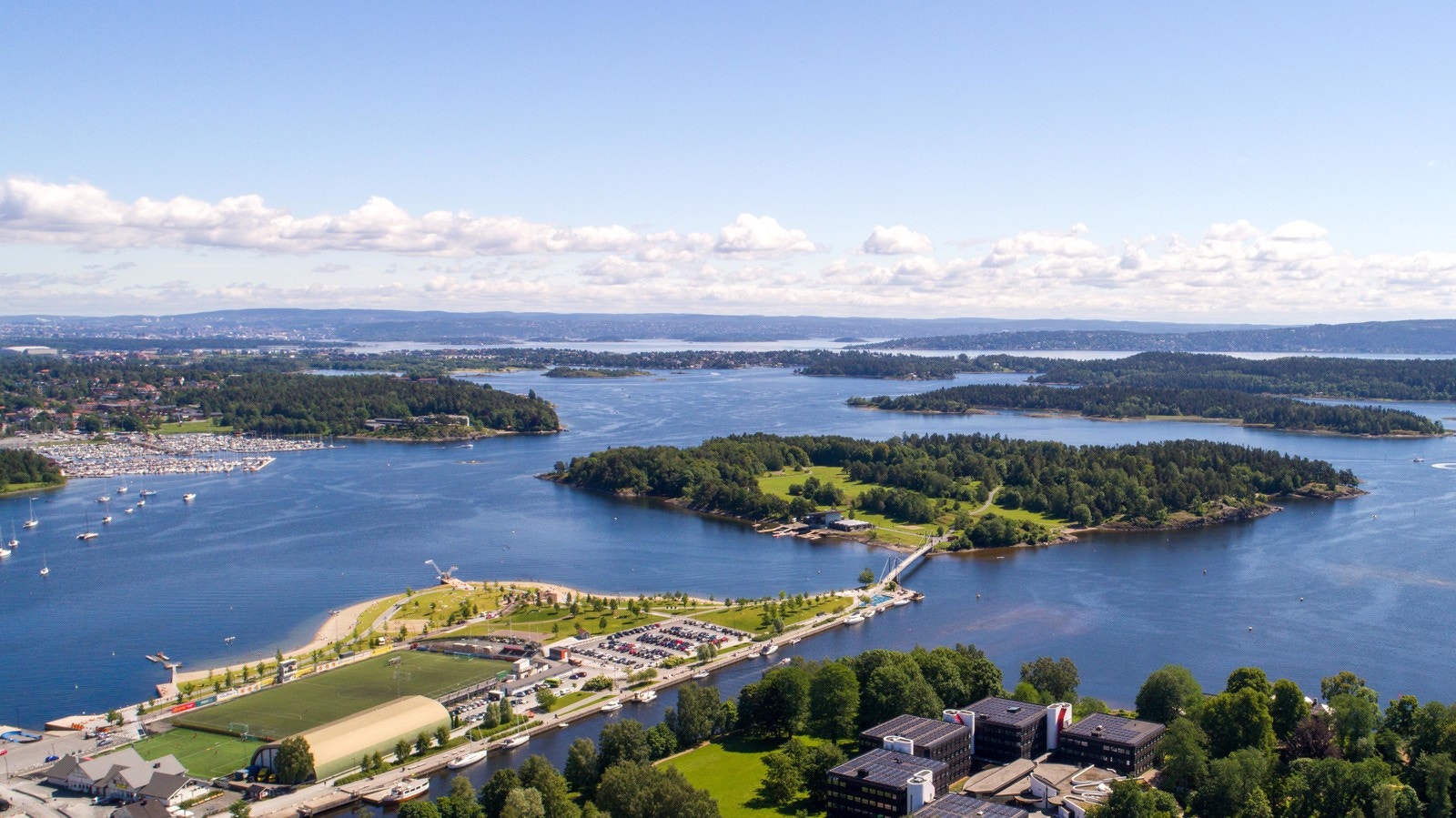 Kadettangen og Kalvoya Galleribilde