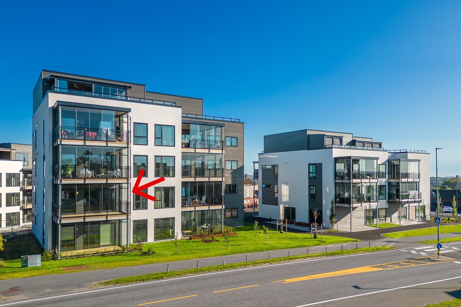 Flott ny leilighet med 2 balkonger Galleribilde