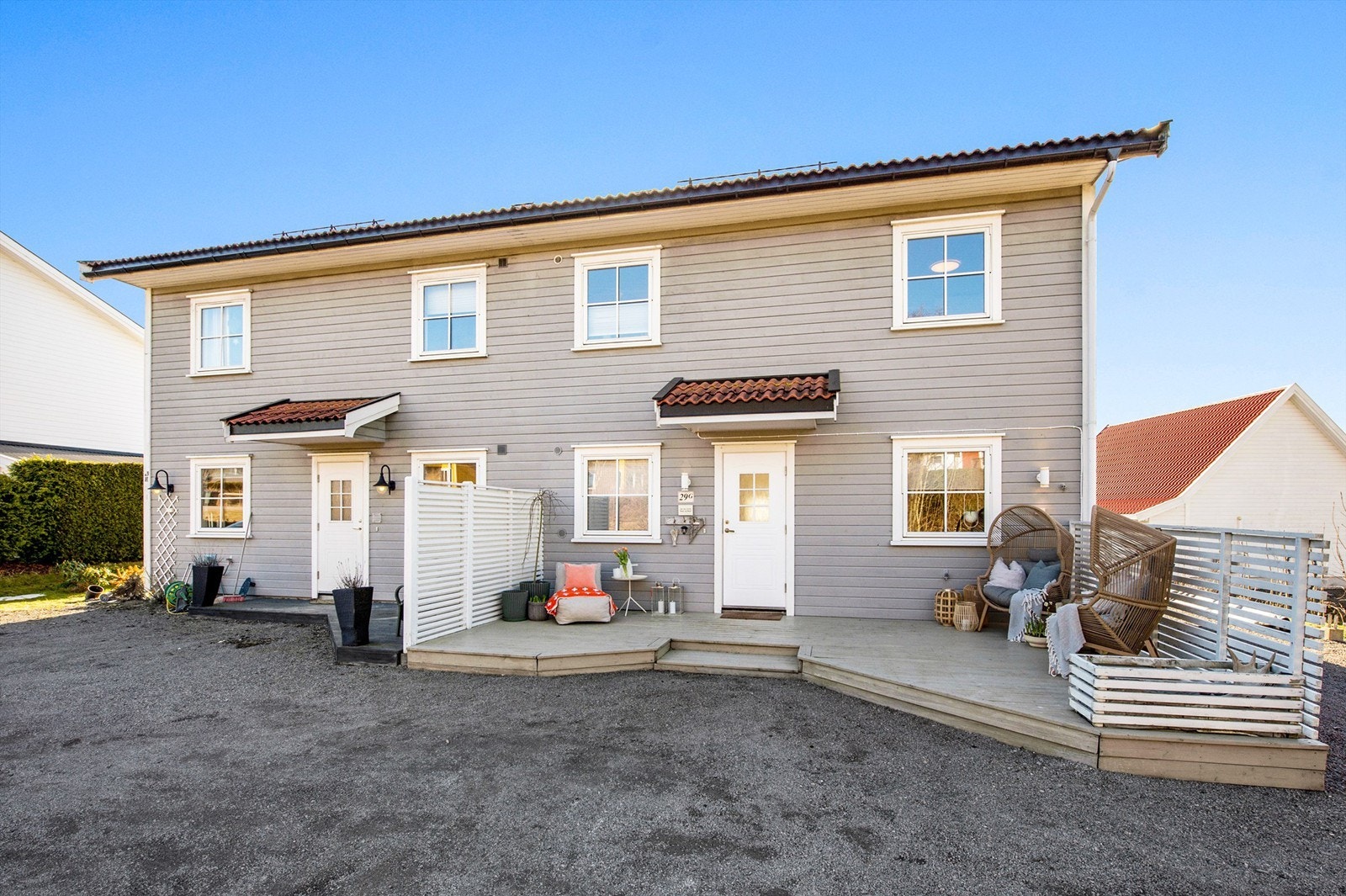 Inngangsparti Galleribilde