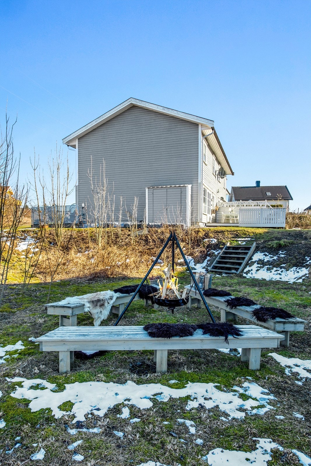 Felles uteområde Galleribilde