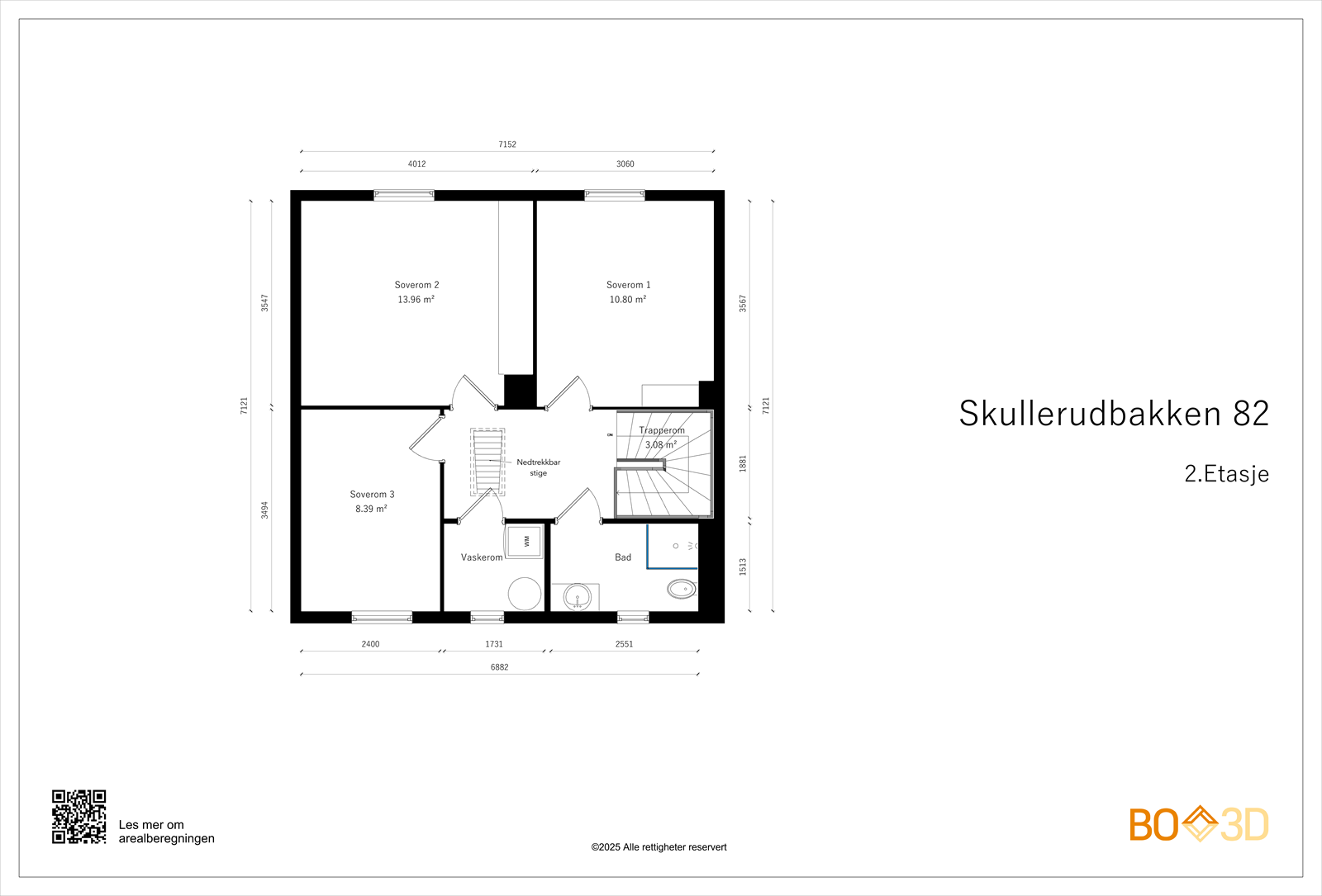 Plantegning 2. etasje. Galleribilde