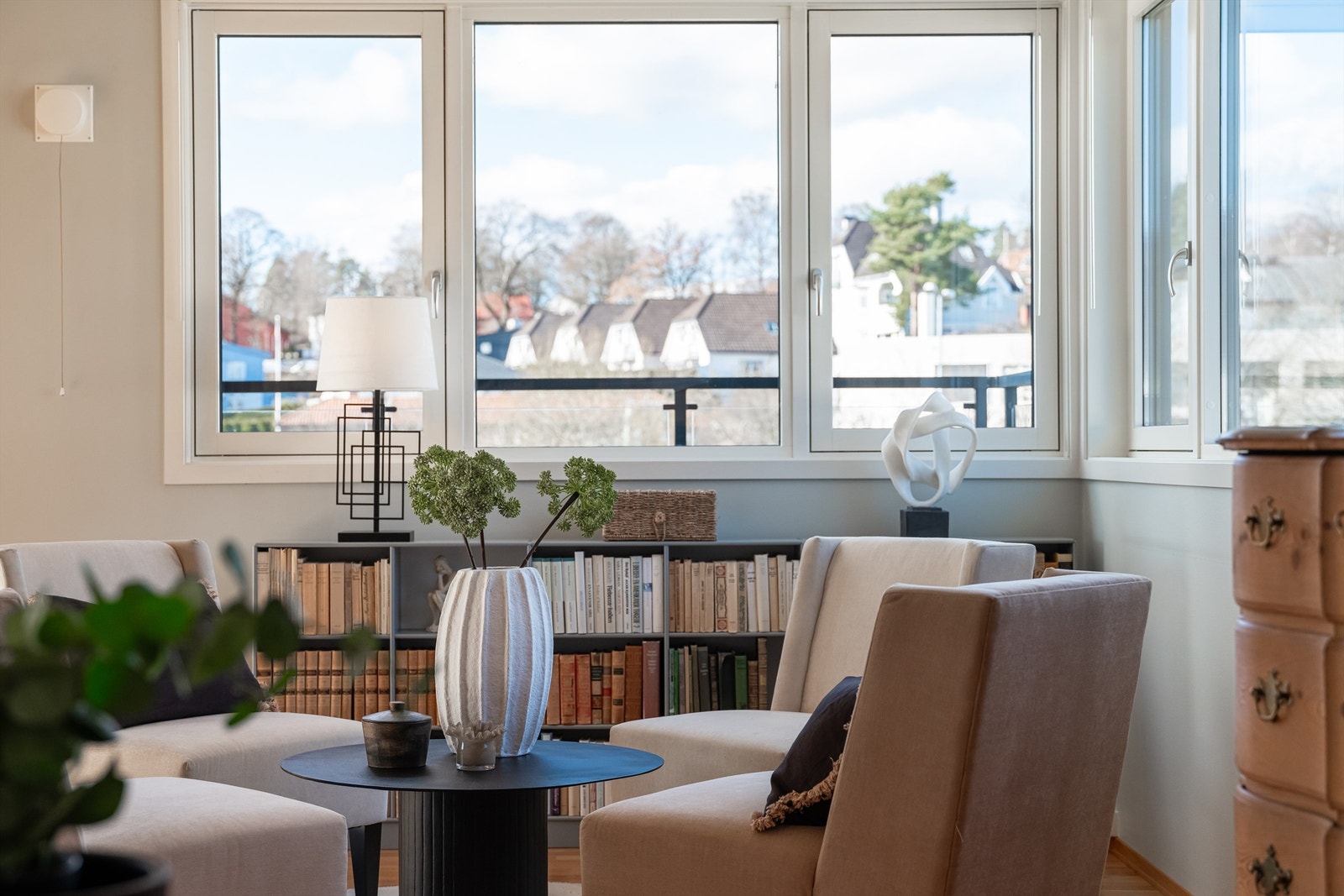 Fritt og usjenert utsyn fra leiligheten. Galleribilde