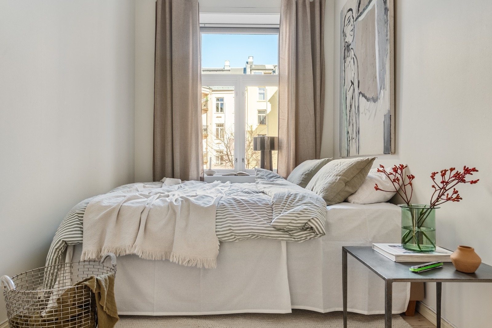 Hovedsoverommet har plass til dobbeltseng. Galleribilde