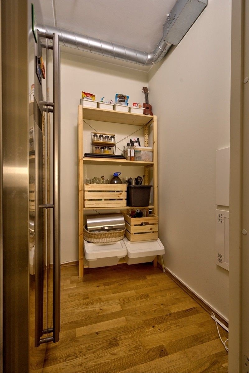 Innvendig bod. Her blir det satt inn et kombiskap Galleribilde