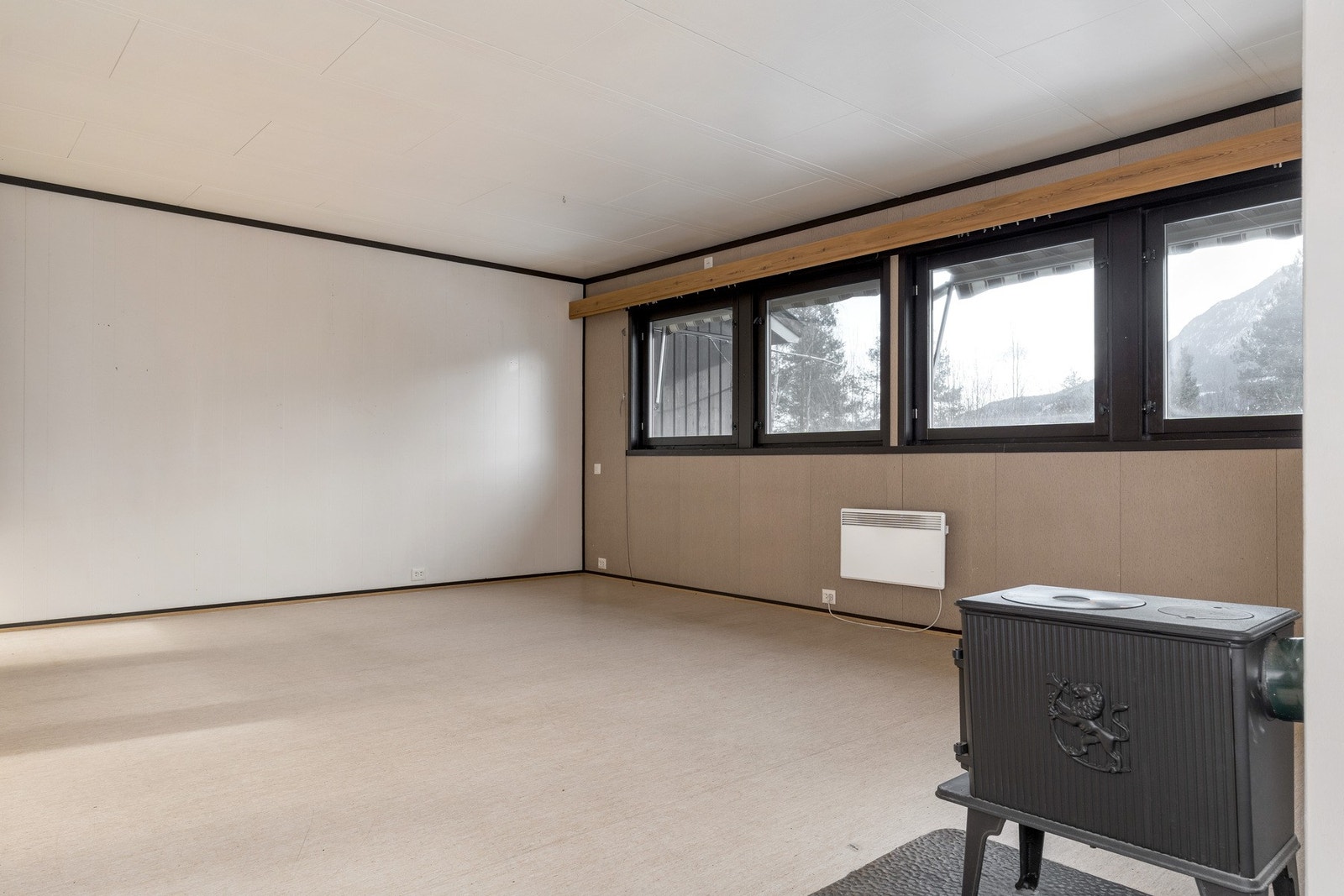 Stuen har et stort potensial. Galleribilde