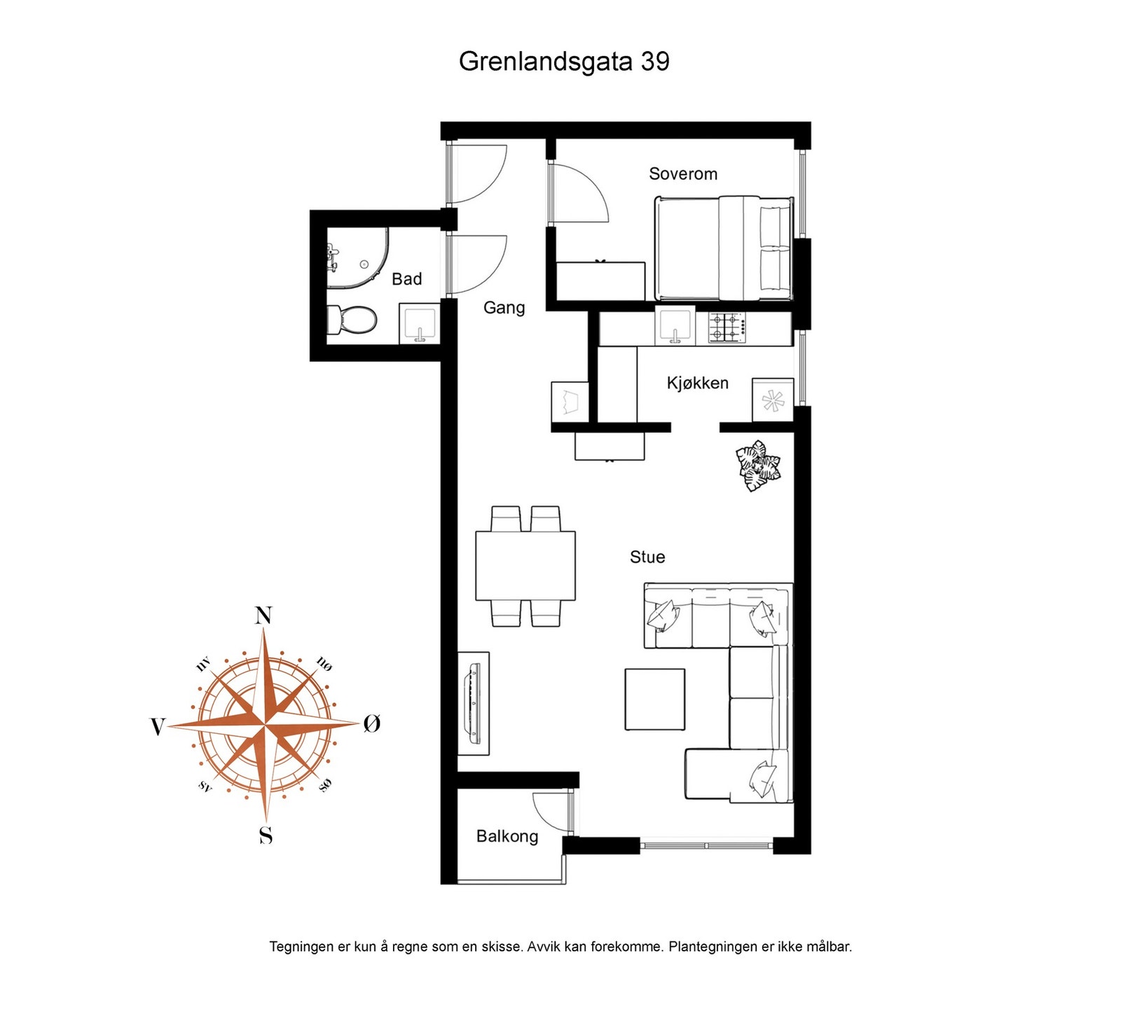 Planløsning. Galleribilde