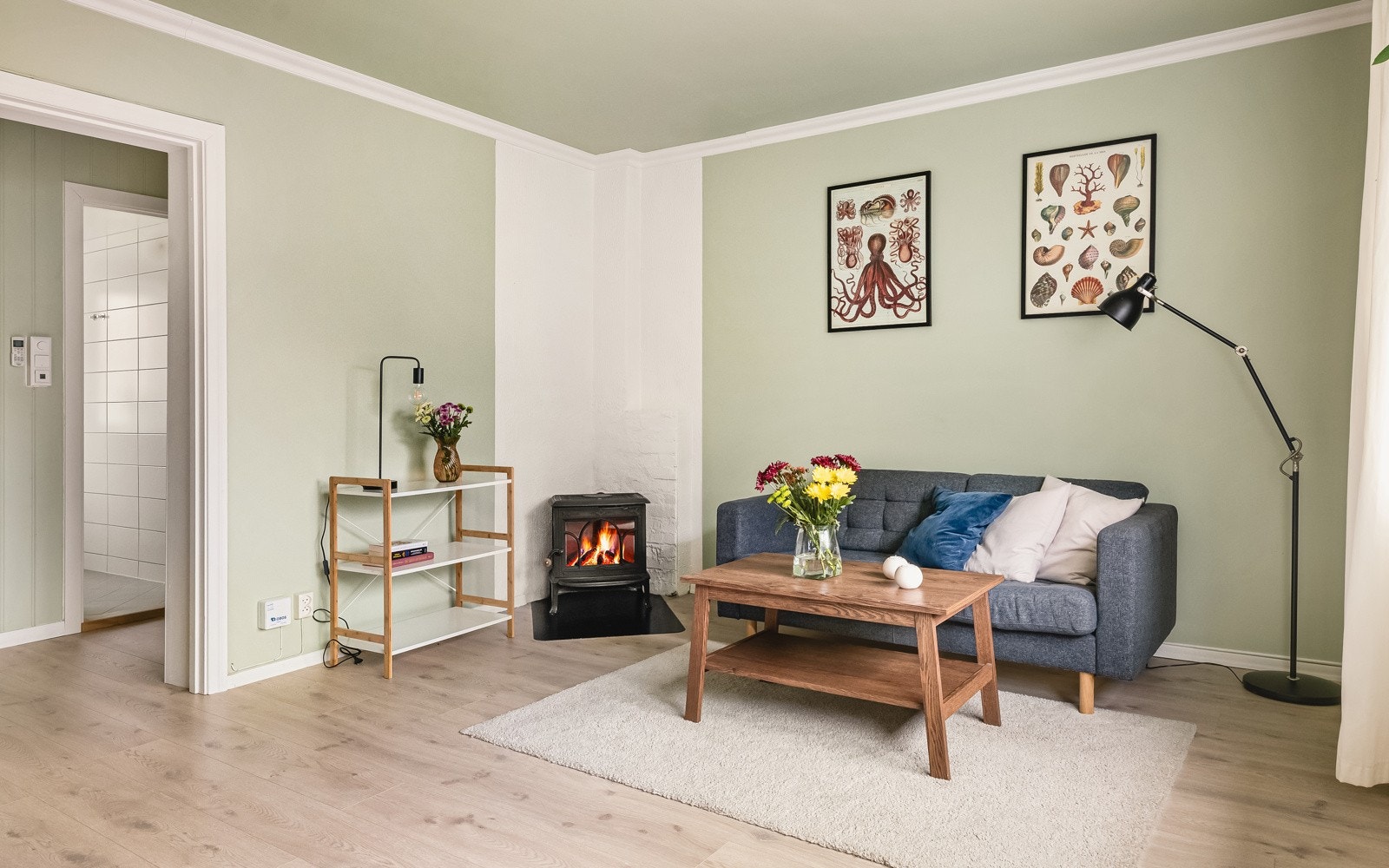 - Stuen måler 20,2 kvm - Galleribilde