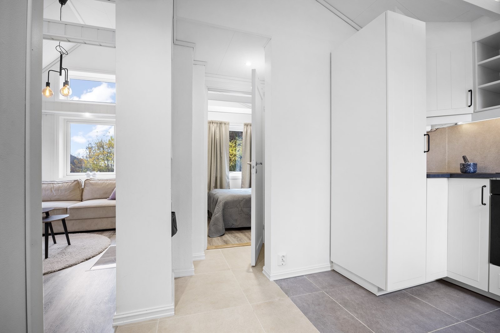 En praktisk planløsning sørger for god utnyttelse av arealet Galleribilde