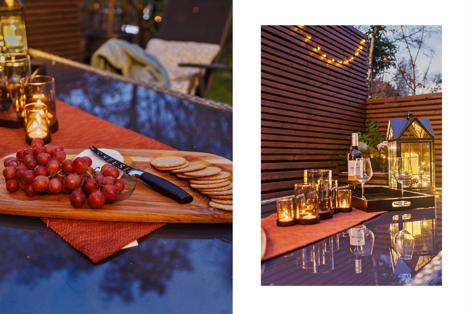 Perfekt for å nyte sene kvelder i godt selskap Galleribilde