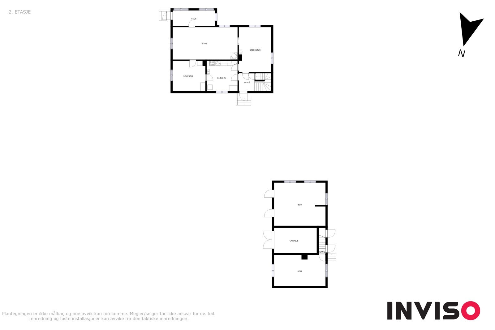 Plantegning 2. etasje. Galleribilde