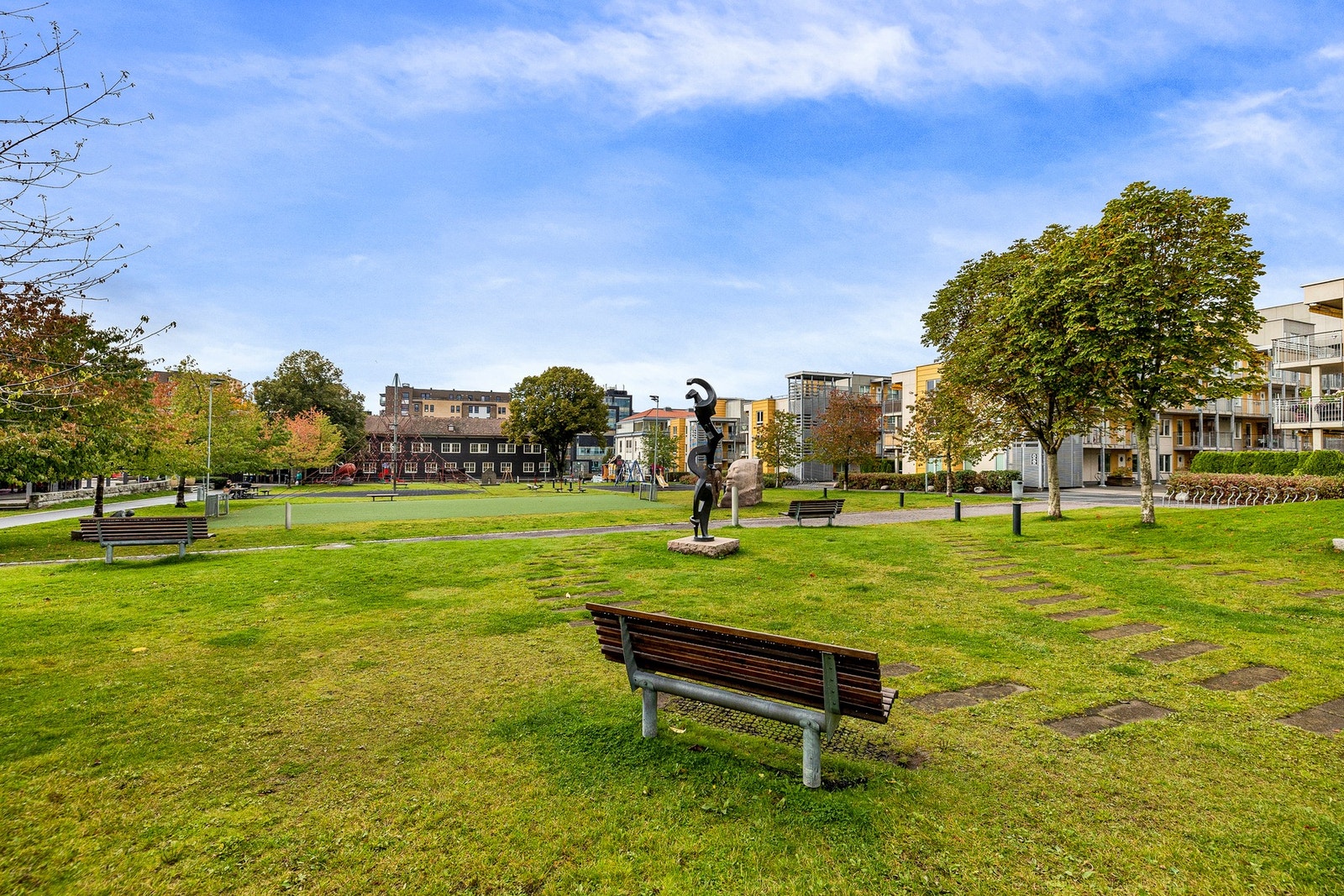 Meget koselig park. Galleribilde