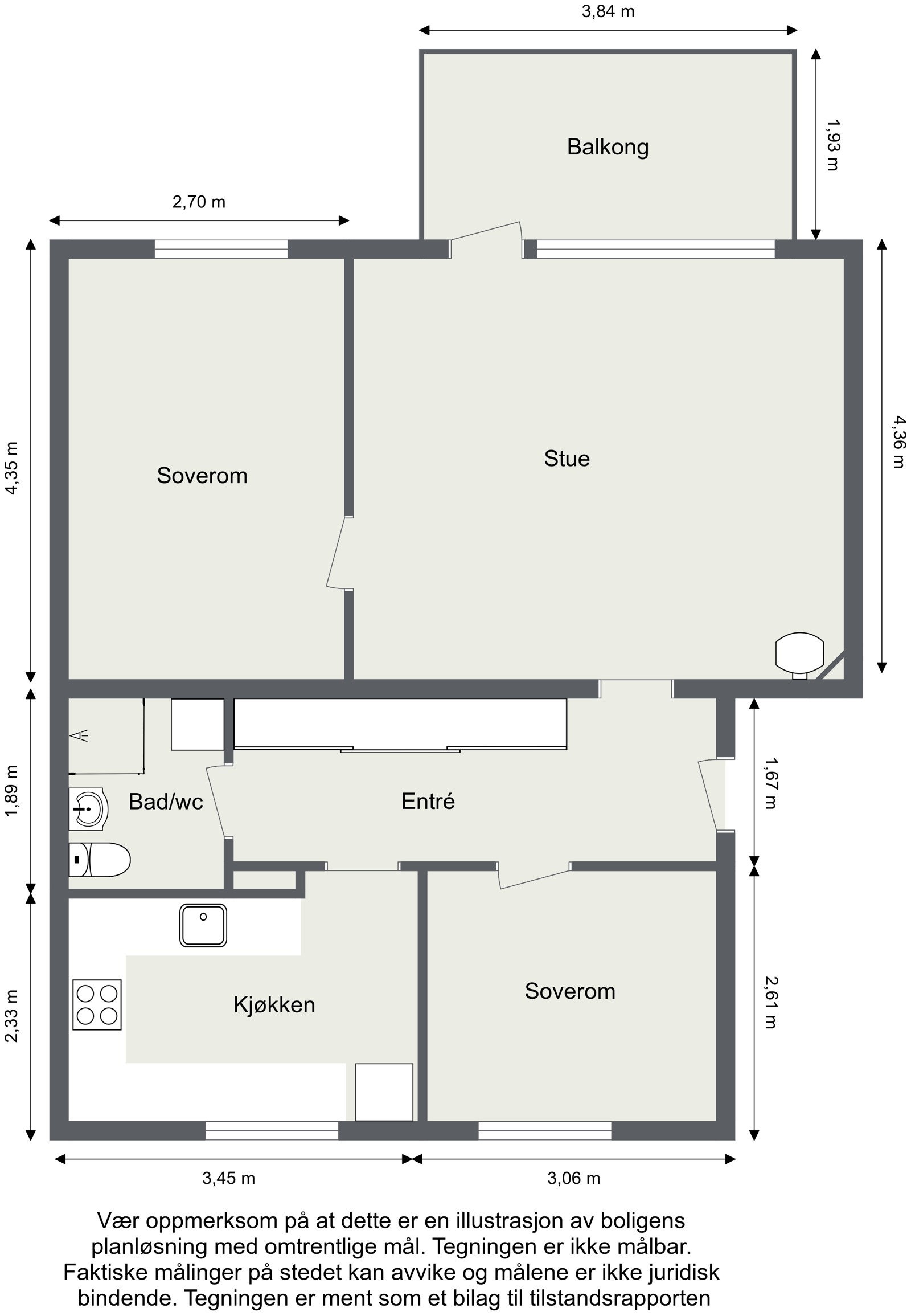 Plantegning 1.etasje Galleribilde