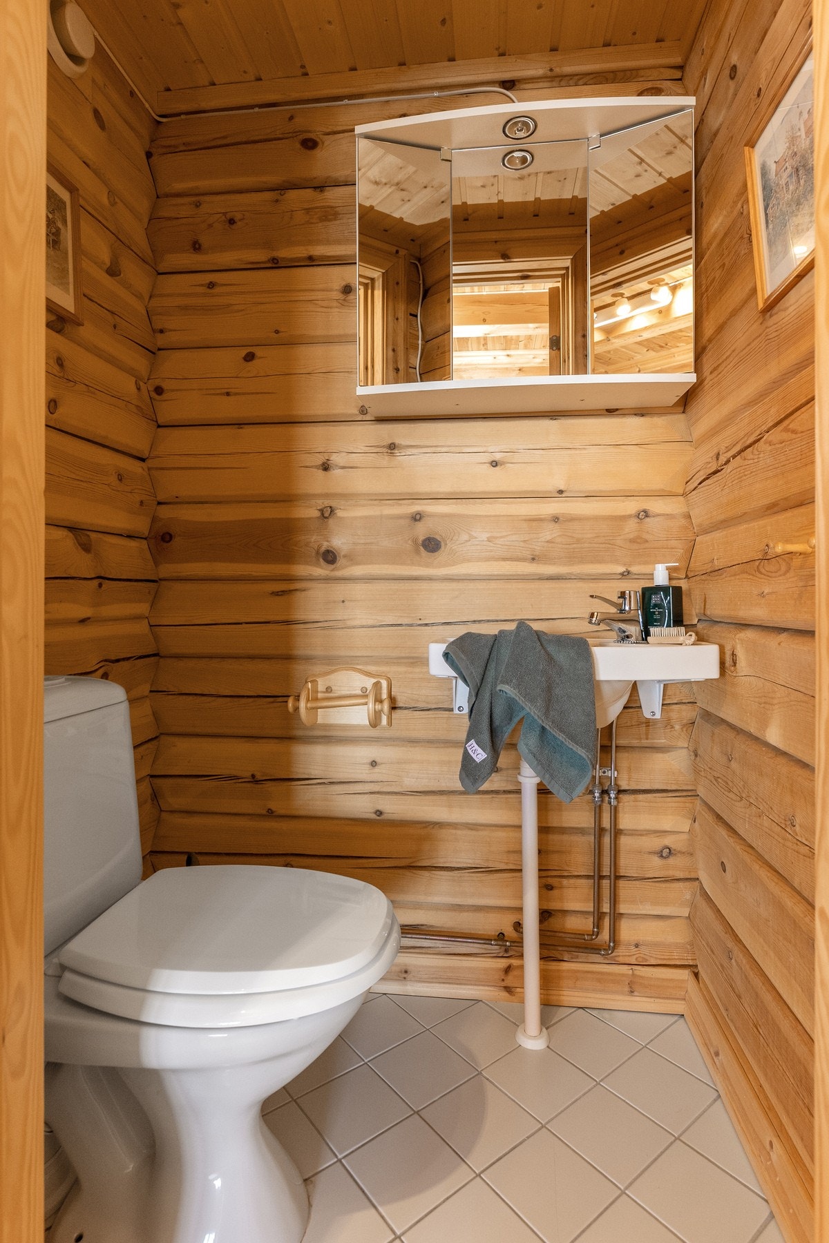 Toalettrom i gang Galleribilde