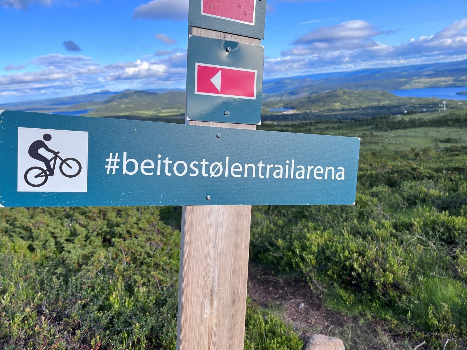Beitostølen Trail Arena: Opplev den spektakulære fjellheimen og viddene rundt på sykkel i de fine løypene, se https://youtu.be/17qJAjLclzY Galleribilde