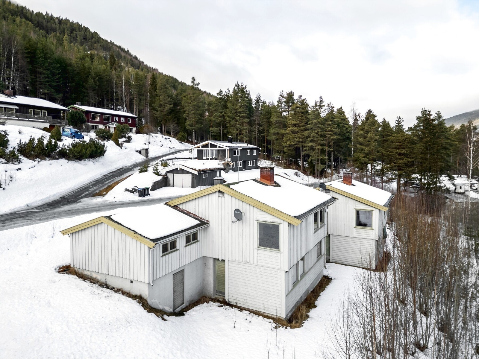 Boligene har to utvendlig boder. Galleribilde