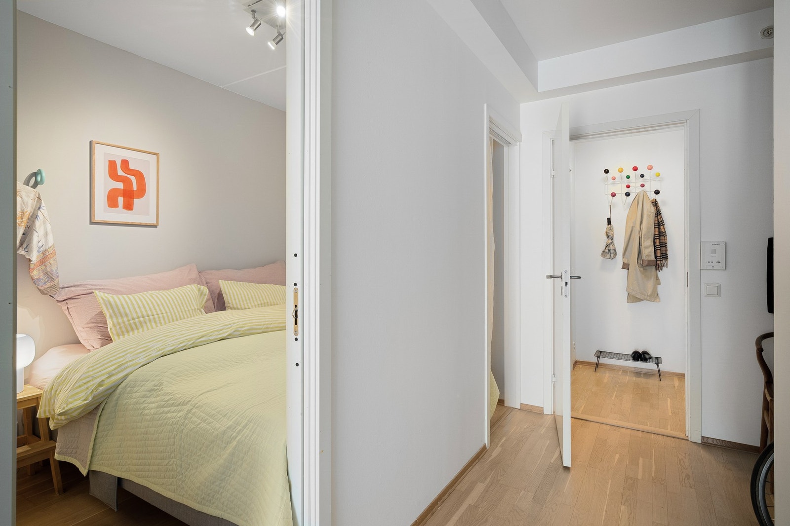 Man disponerer bod på samme plan på 5 kvm. Galleribilde