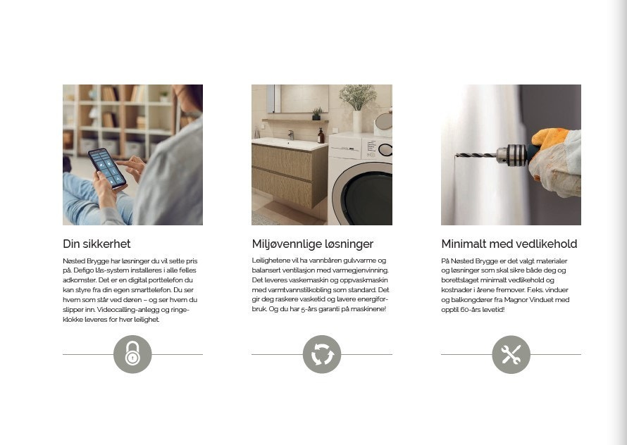 Bærekraftige og miljøvennlige løsninger! Galleribilde