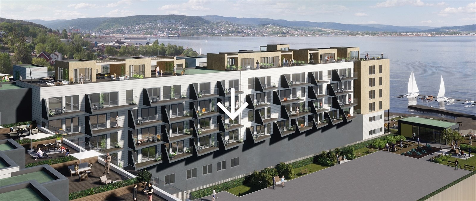 Velkommen til Nøsted Brygge - leilighet C504 Galleribilde