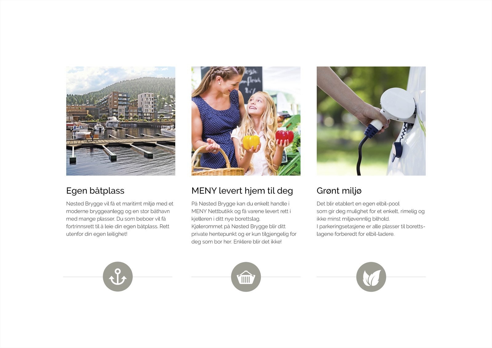 Det blir lagt opp til moderne, miljøvennlige og bærekraftige løsninger Galleribilde