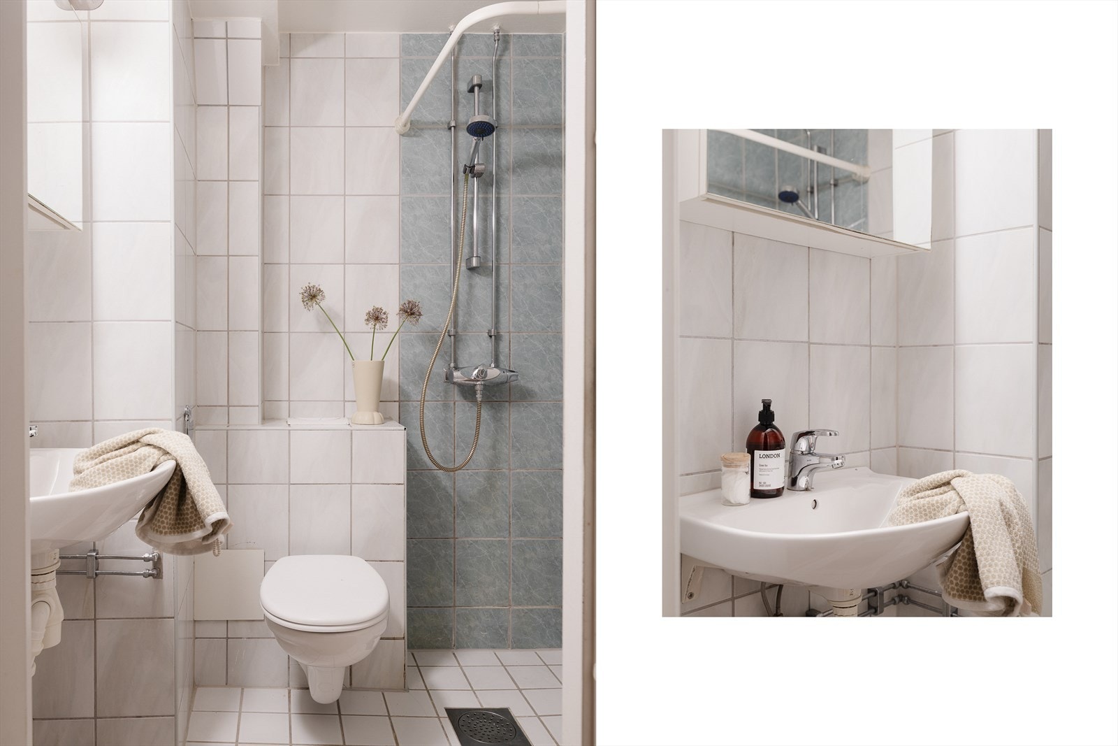 Ifm. entreen finner vi badet. Galleribilde