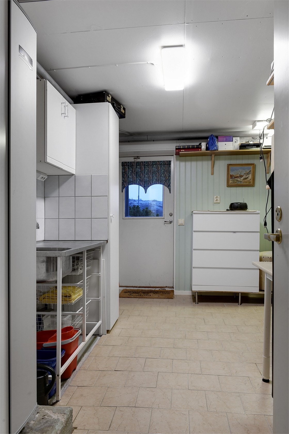 Pannrum/kontor/groventré, bottenplan Galleribilde