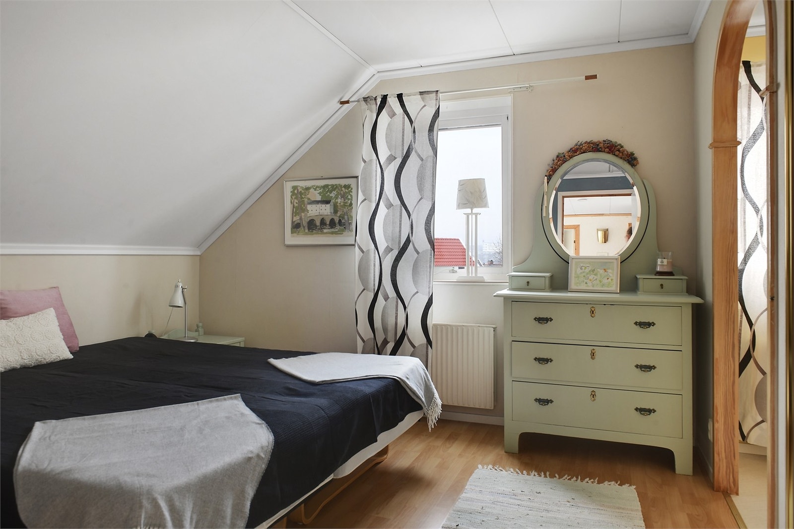 Sovrum 2, övre plan Galleribilde