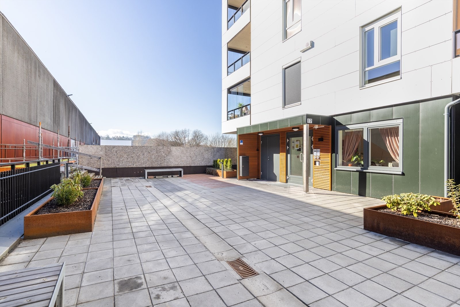 Inngangsparti Herkules Park Galleribilde