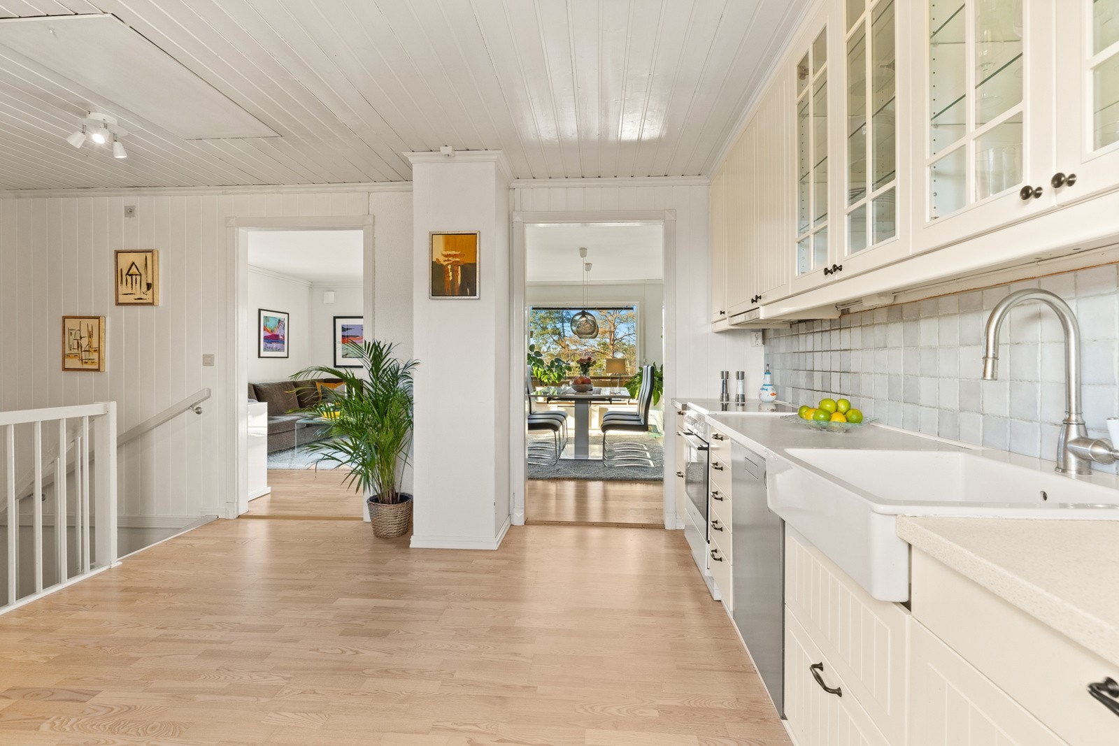 Fra kjøkken mot stue Galleribilde