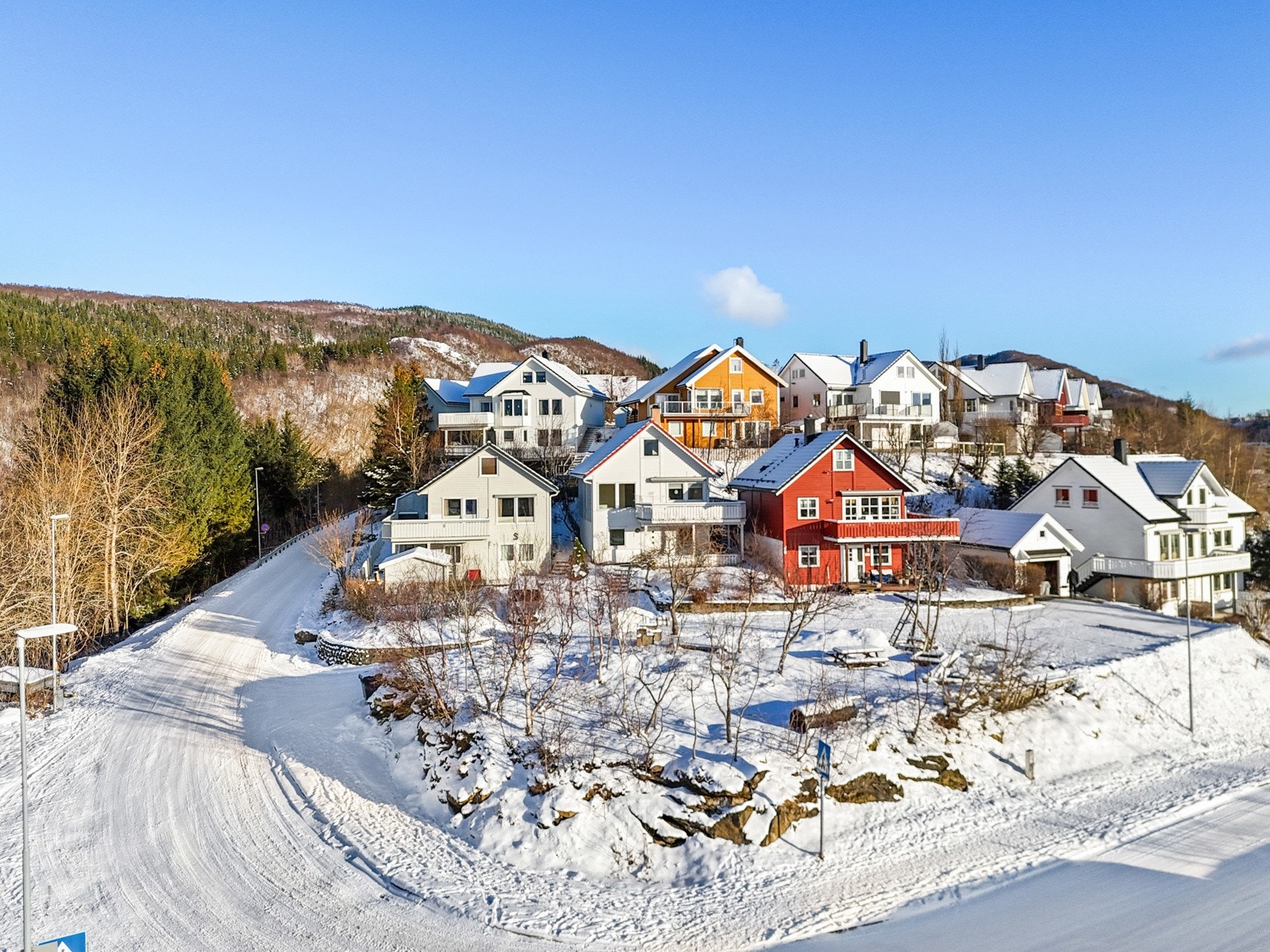 Her får du en familievennlig beliggenhet i populære Grønnåsen Galleribilde