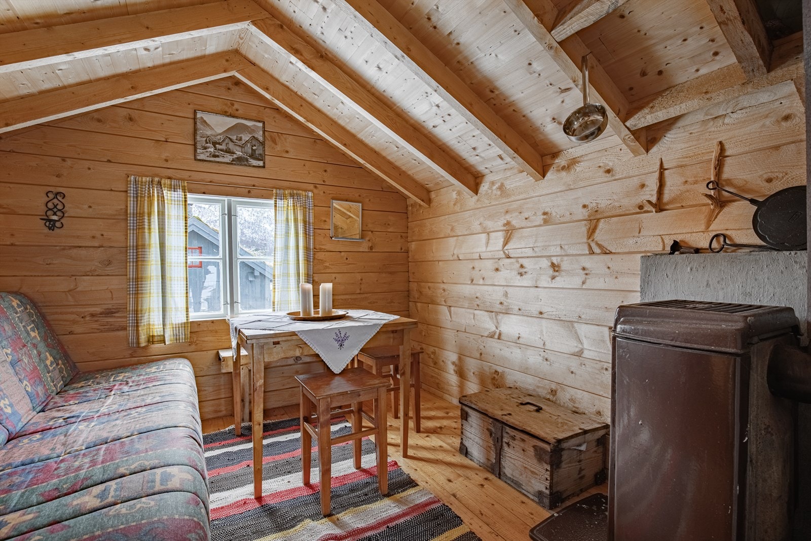 Koselig hytte Galleribilde