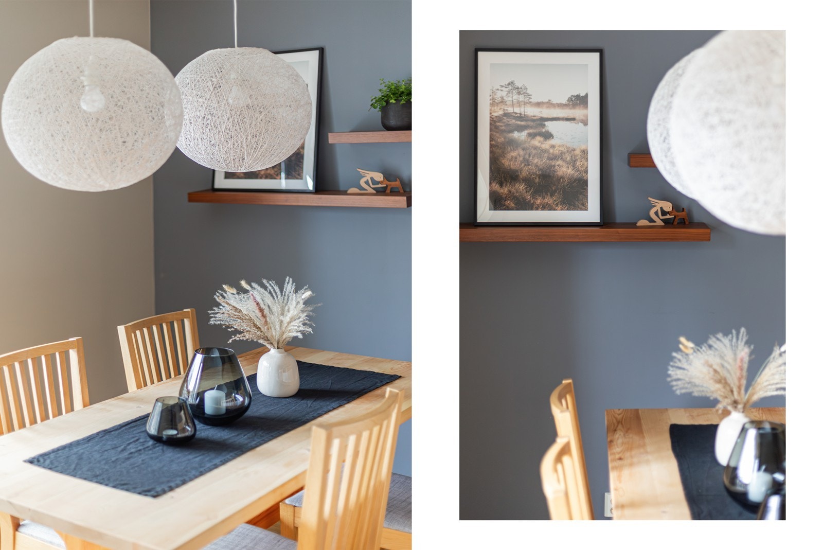 Detalj spisestue Galleribilde