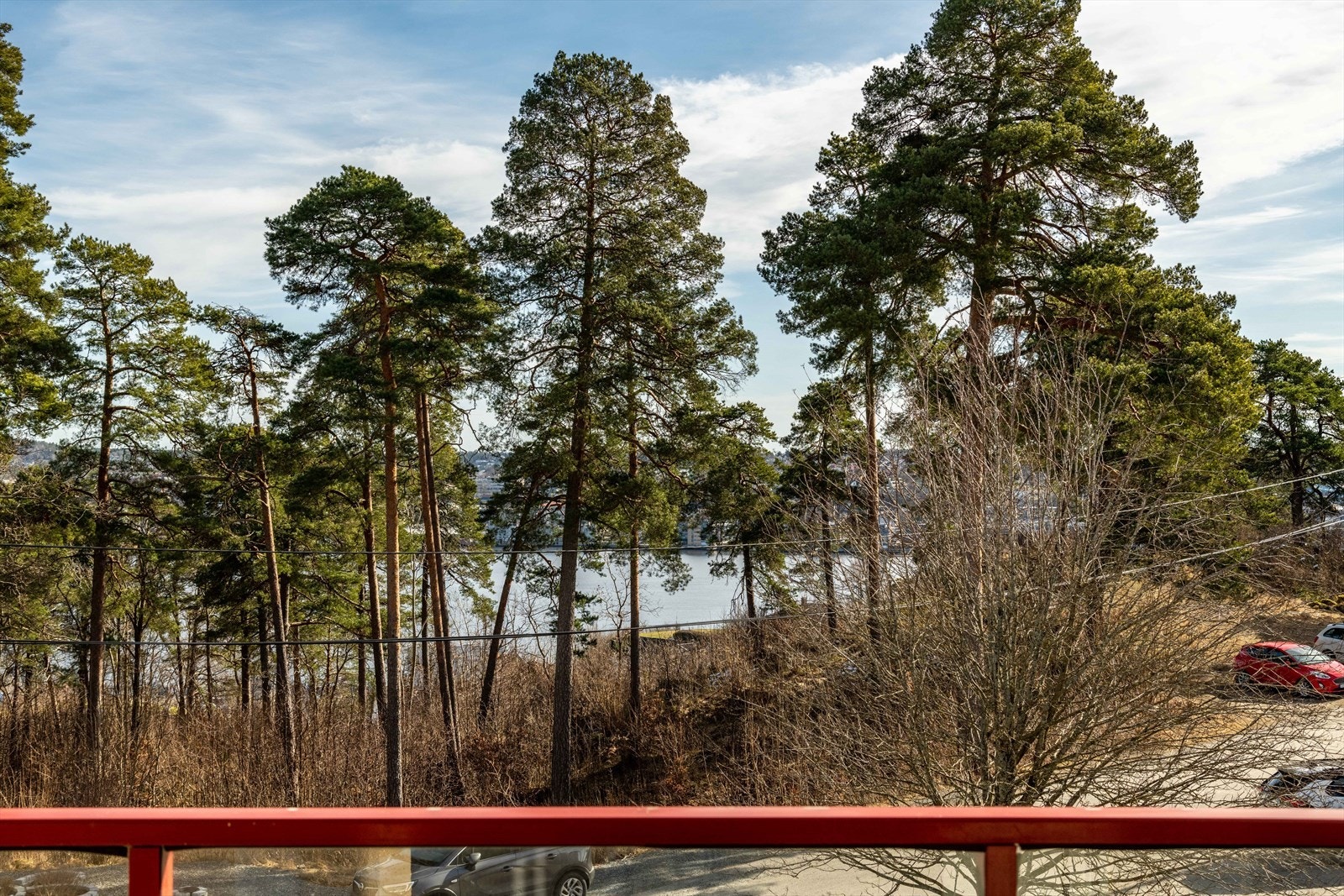 Utsikt fra terrasse Galleribilde