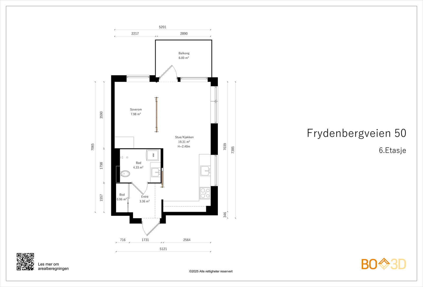Plantegning. Galleribilde
