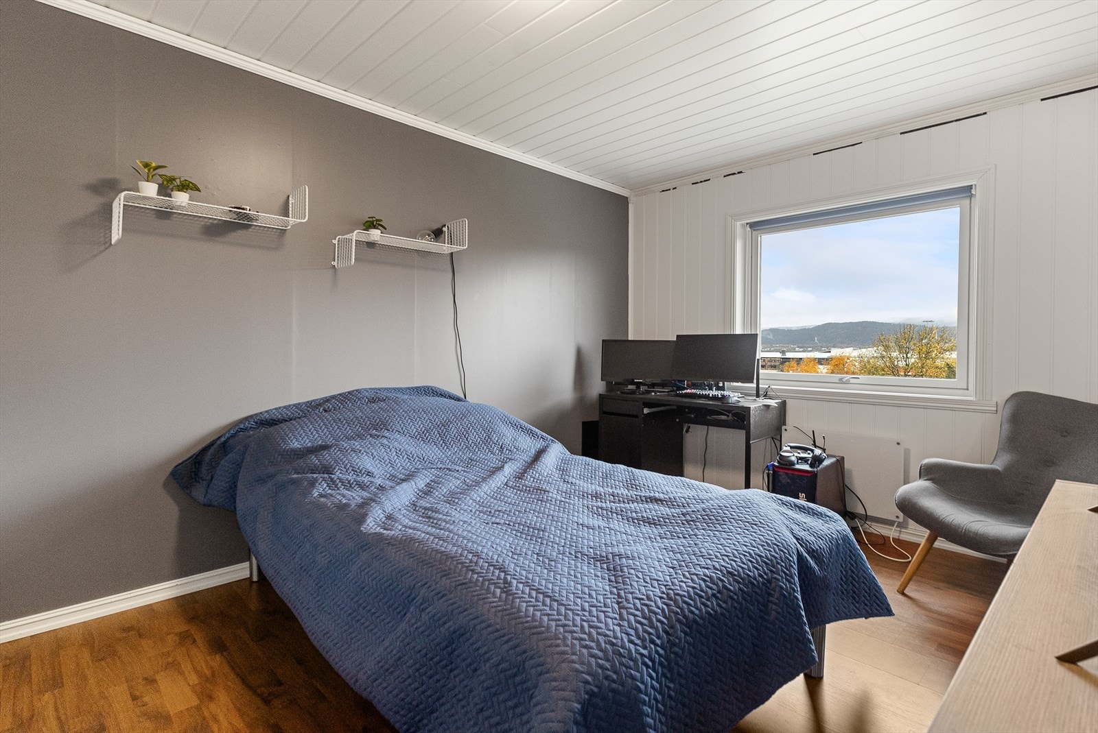 Soverom 2 med utsikt. Galleribilde