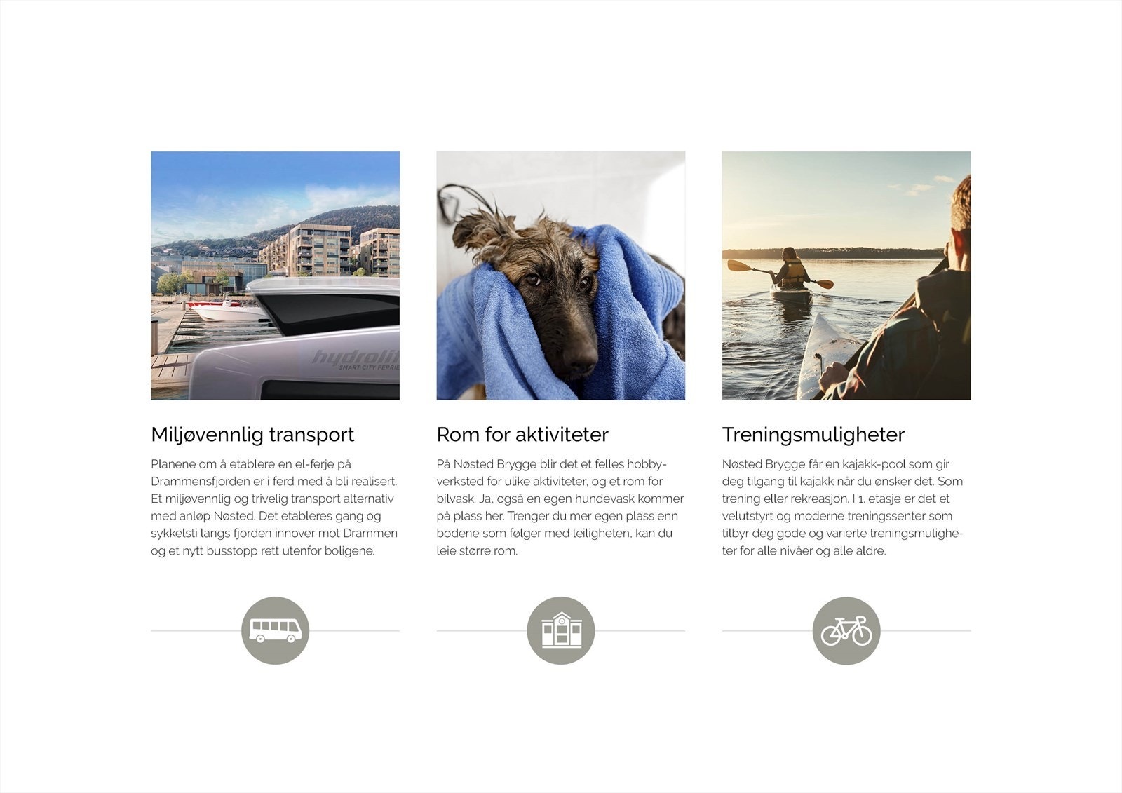 Det blir både bilvask, hundevask og sykkelpleiestasjon. Kajakk-pool som trening eller rekreasjon på fjorden! Galleribilde