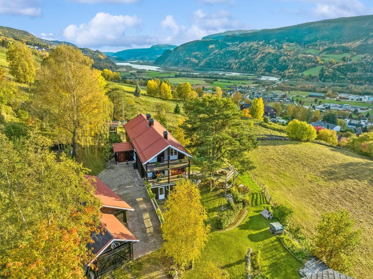 Dronefoto. Galleribilde