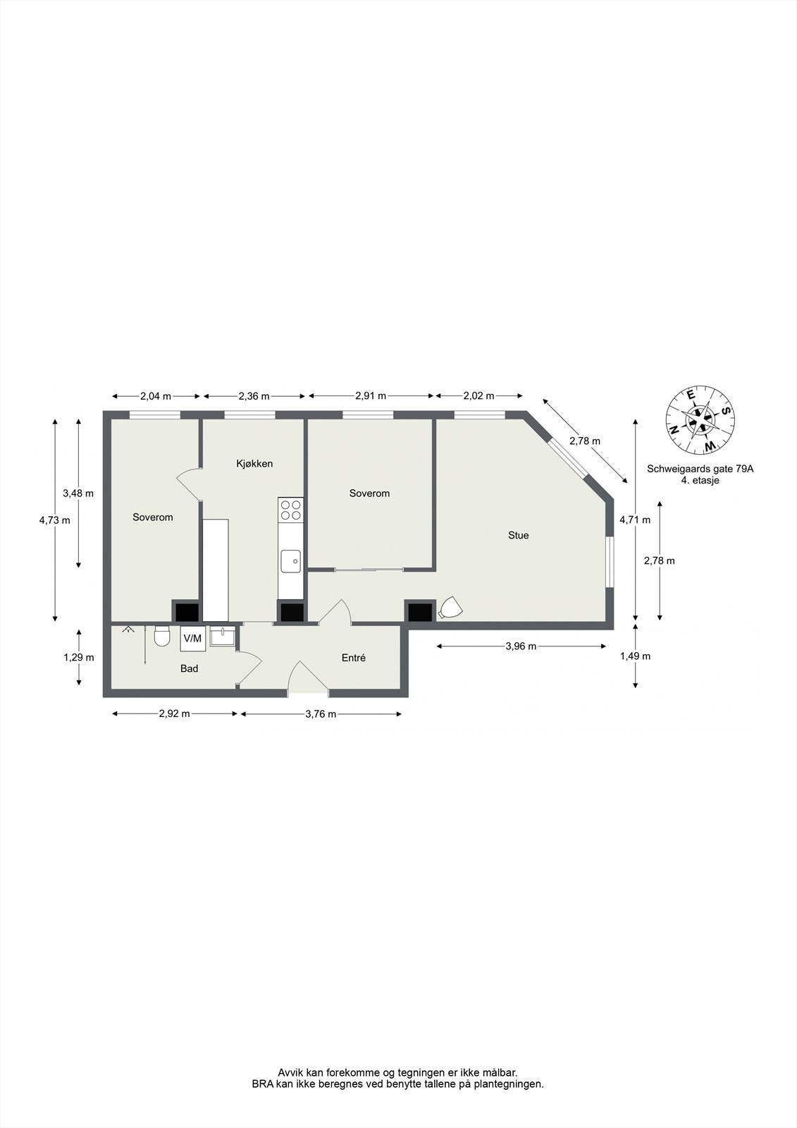 Plantegning. Galleribilde