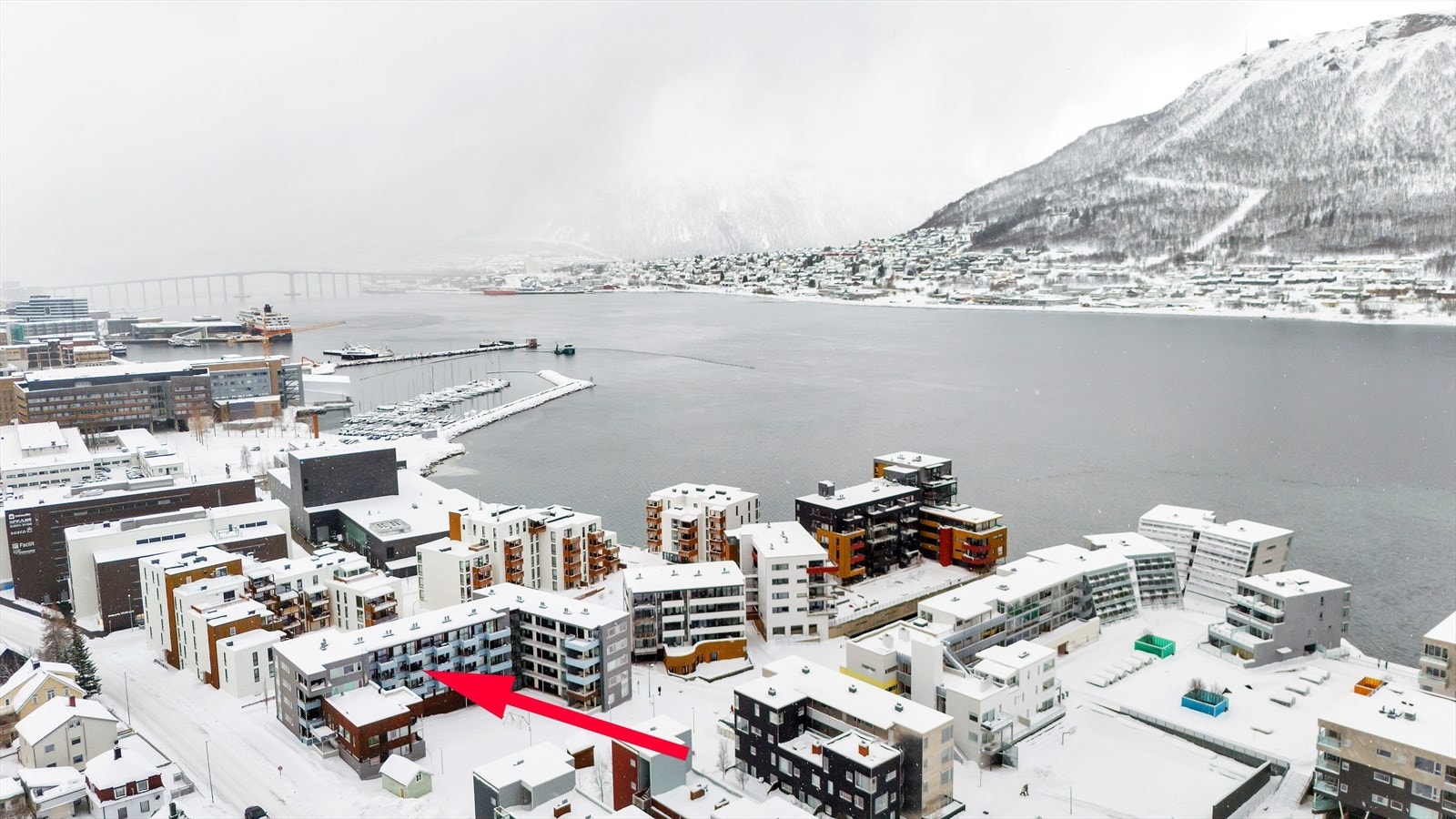 Boområdet består i hovedsak av nyere boligblokker med lite støy og høy trivselsfaktor. Galleribilde