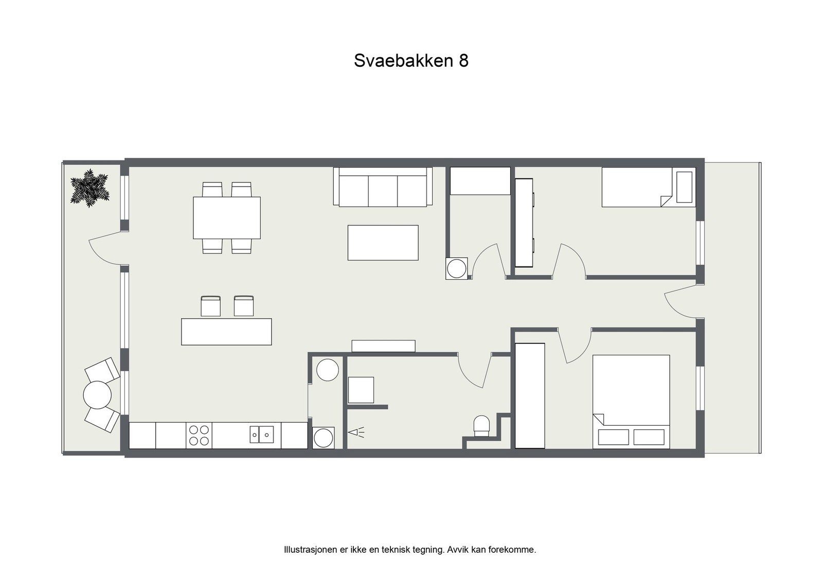 Plantegning. Galleribilde