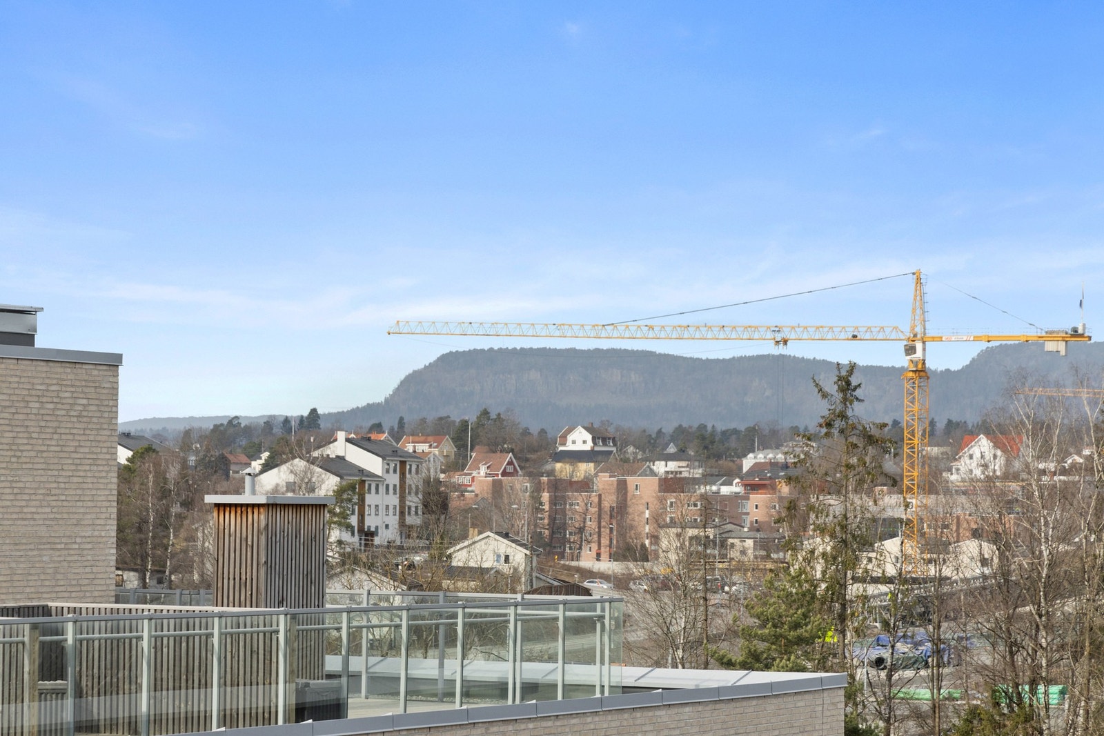 Utsikt fra felles takterrasse Galleribilde