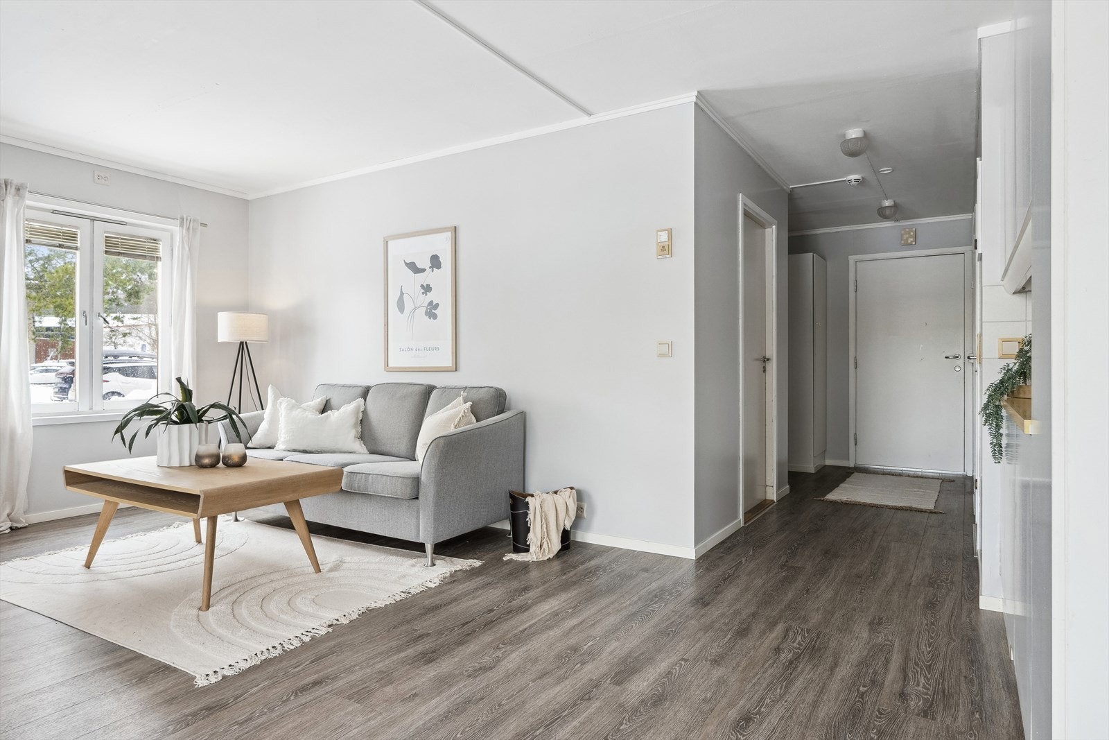 Felleskostnader på kr 1500,- per måned. Galleribilde