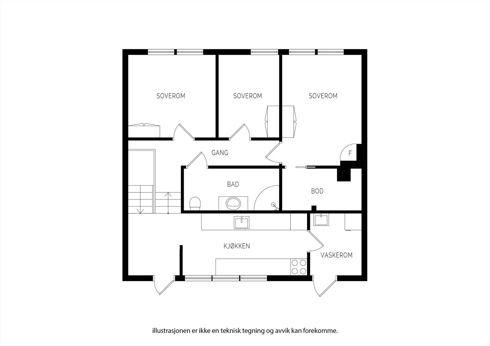 Plantegning. Galleribilde