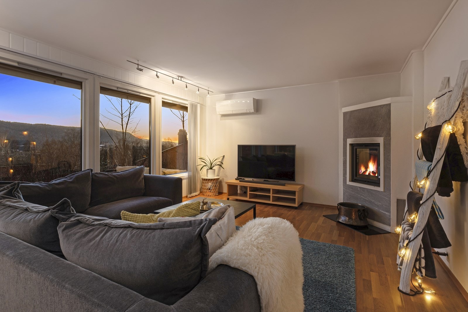 Kveldsstemning. Galleribilde