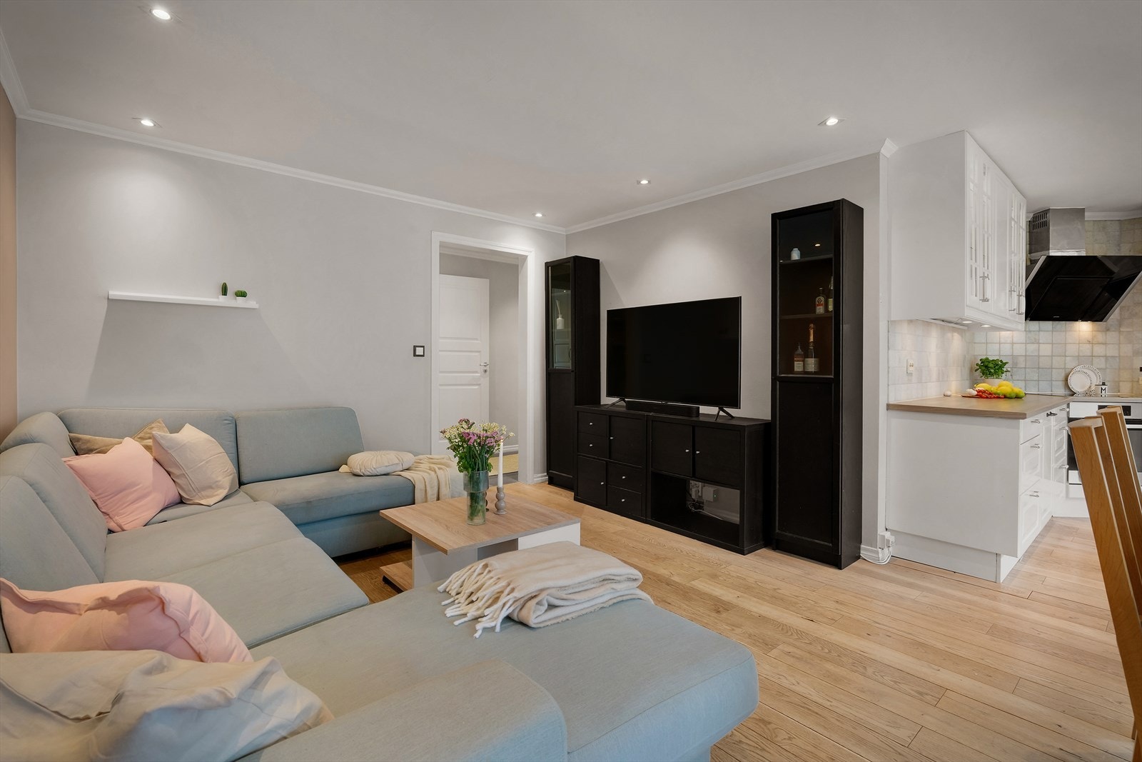 - 1-stavs parkett på gulv - Galleribilde